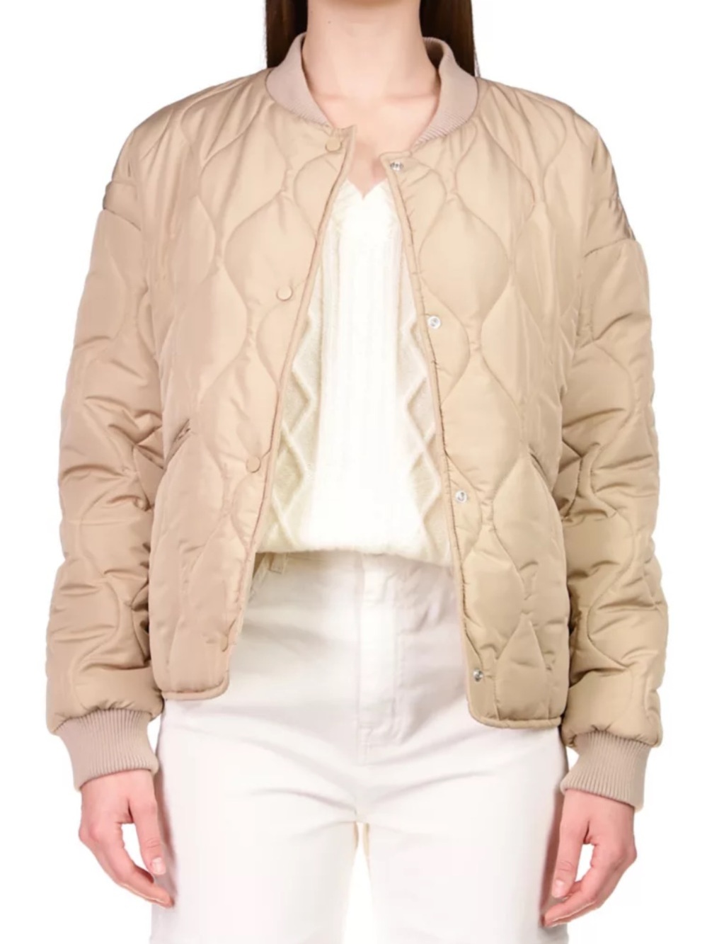 Sanctuary Quilted Bomber Jacket